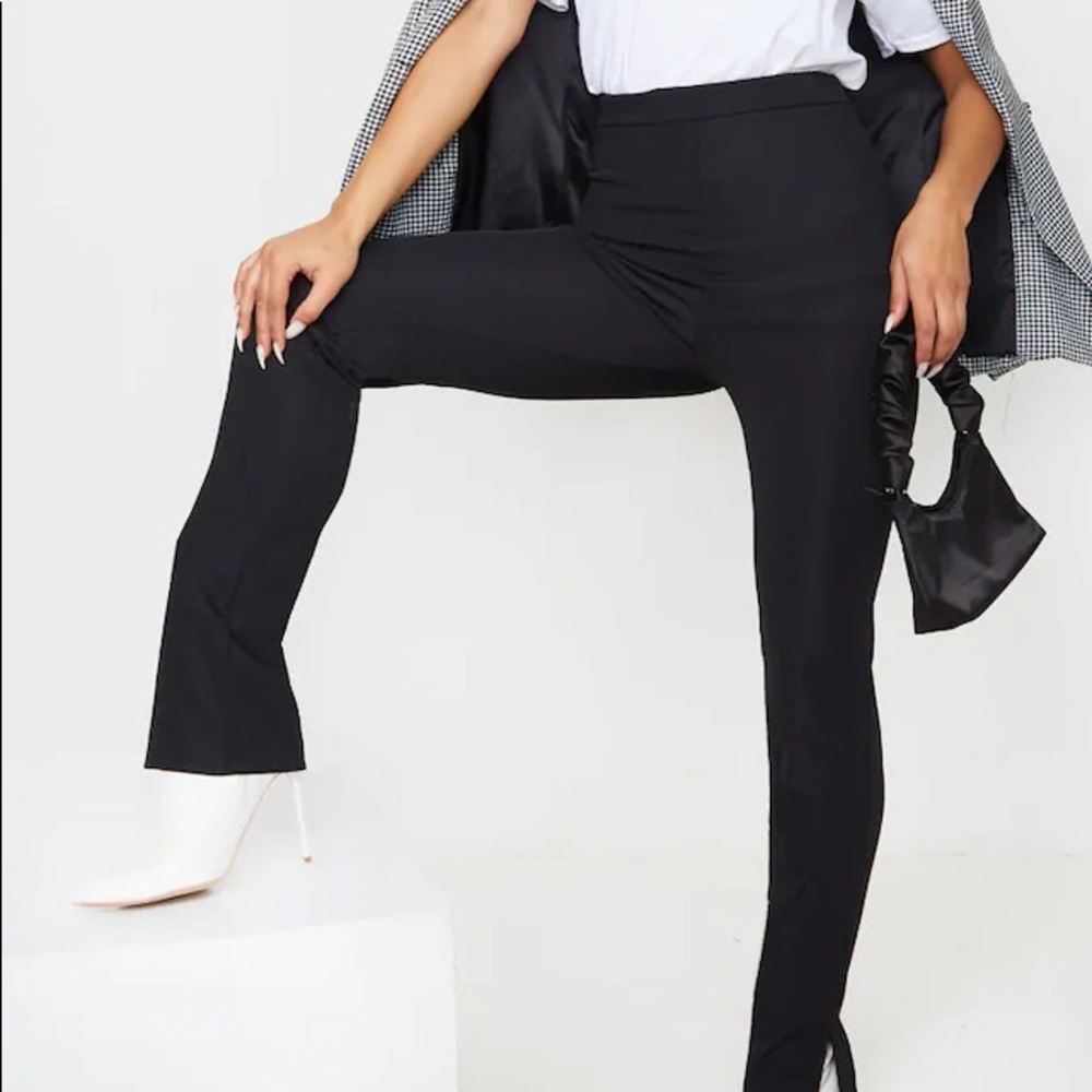 PLT Skinny Ribbed Split Hem - US 4